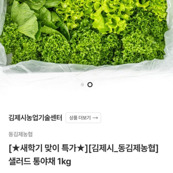 유러피안 샐러드 1Kg 7,900원